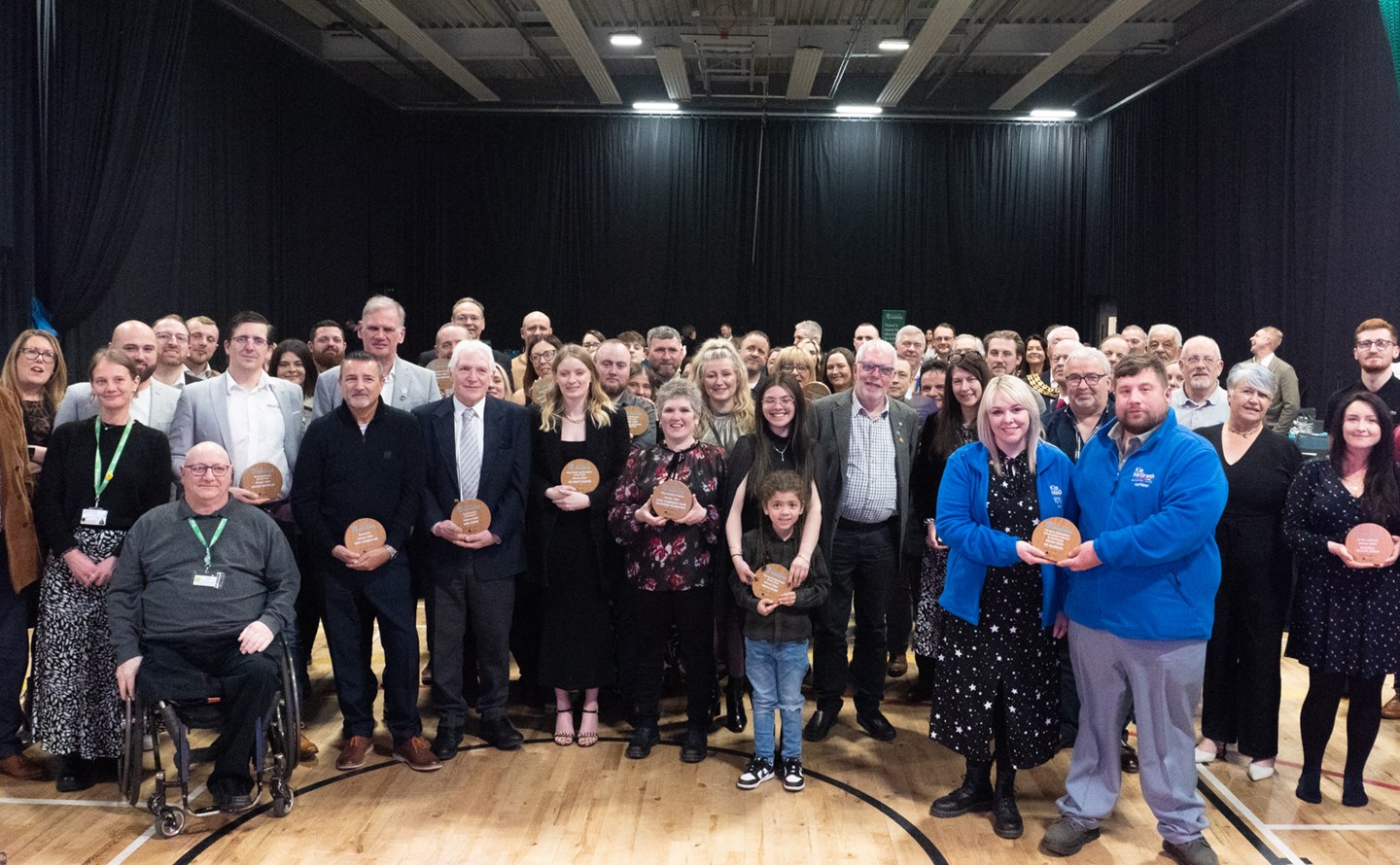 The winners of the 2024 Discover Ashfield Awards