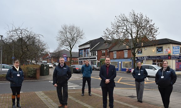 Cllr Jason Zadrozny & Covid Officers