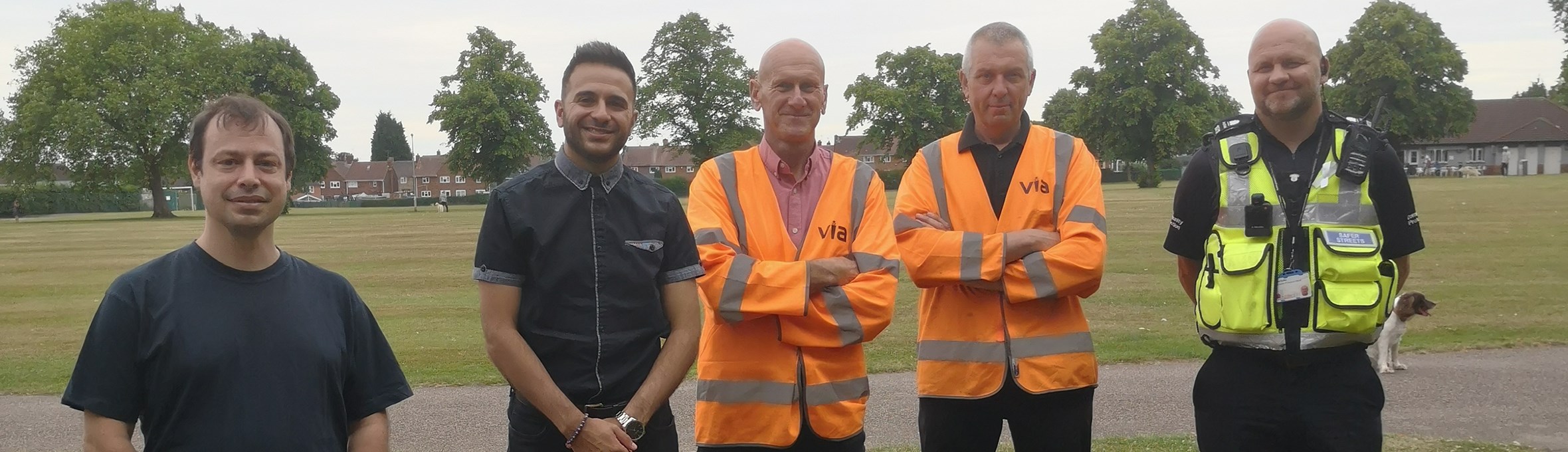 Group photo in Titchfield Park