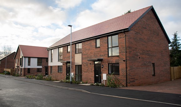 New homes built by Ashfield District Council