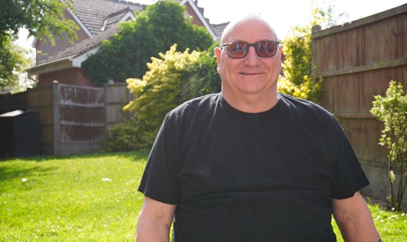 Pete Edwards who has been awarded the MBE