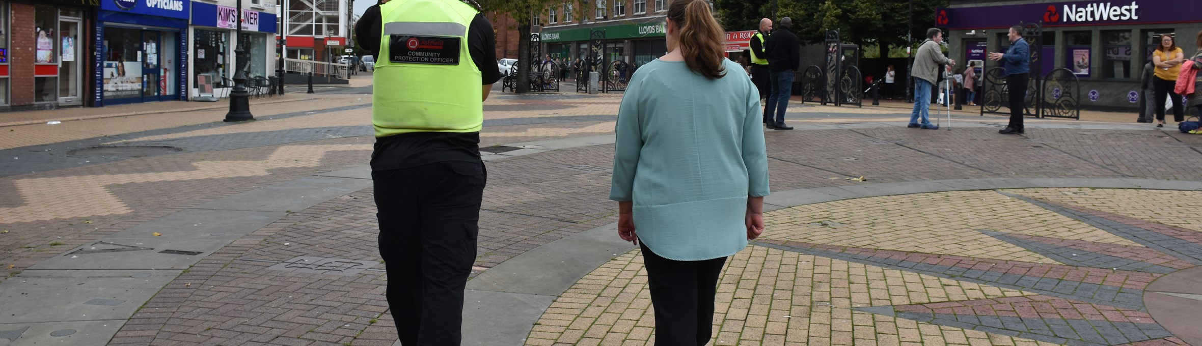 Community Protection Officers in Sutton Town Centre