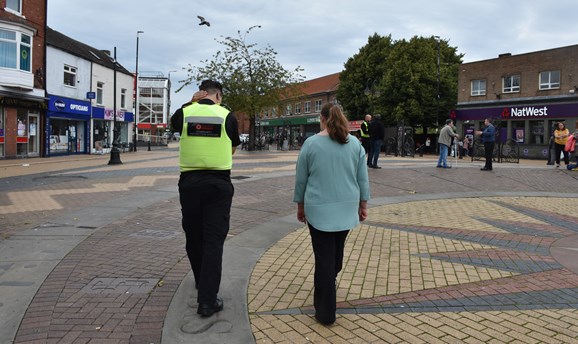 Community Protection Officers in Sutton Town Centre