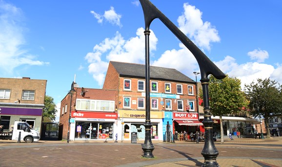 Sutton Town centre square
