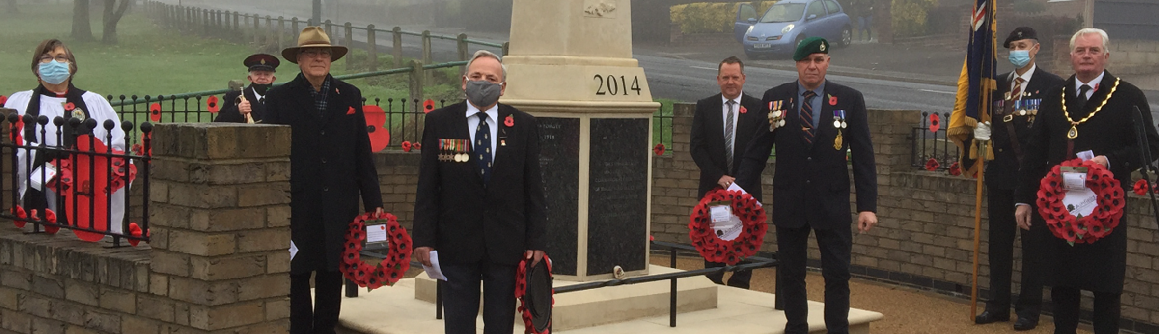 Remembrance Service 2020 at Selston War Memorial