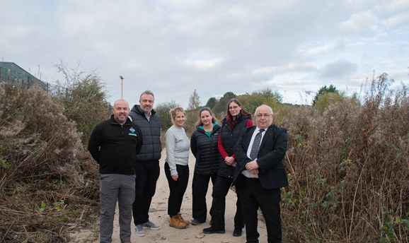 Work has now started in Penny Emma Way