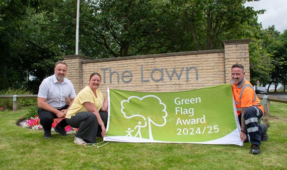 Sutton Lawn has been awarded the Green Flag for 2024/2025